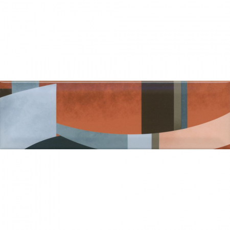 Декор Закат глянцевый 8,5х28,5