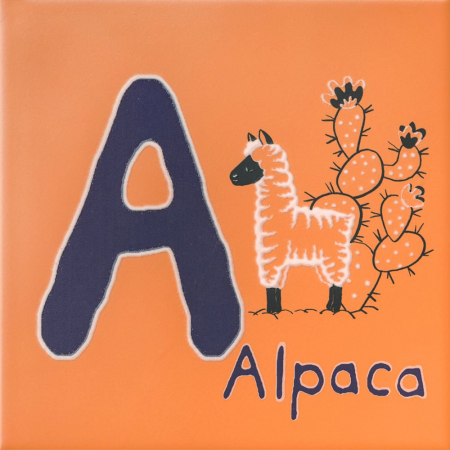 Декор Зоопарк ?A? матовый 20х20