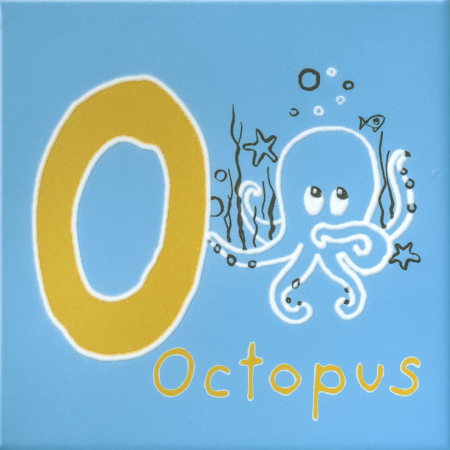 Декор Зоопарк ?O? матовый 20х20