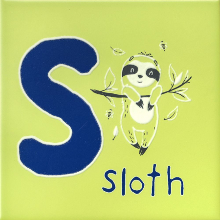 Декор Зоопарк ?S? матовый 20х20