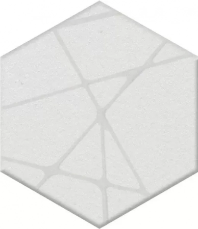 Декор Агуста белый 6x5,2x0,69
