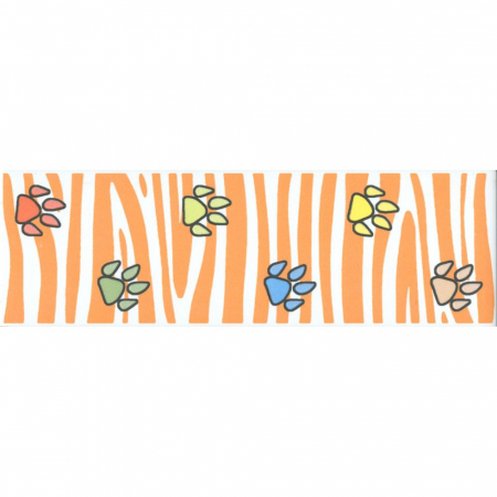 Бордюр Динозаврики 2 матовый 20х6,3