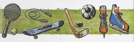 Бордюр Весёлые старты 20x6,3x0,69