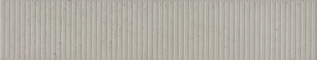 Бордюр Скарпа серый светлый матовый структура 40,2x7,7x0,8