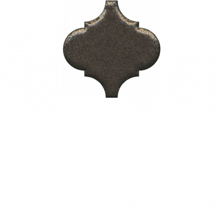 Декор Арабески котто металл матовый 6,5х6,5