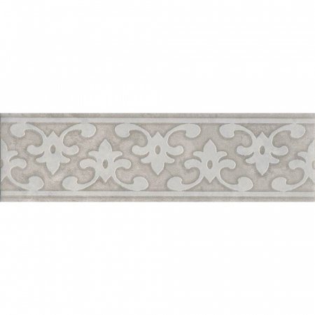Бордюр Ферони серый матовый 20х5,7
