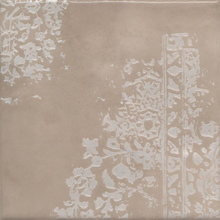 Декор Адриатика 3 бежевый глянцевый 20x20x0,69