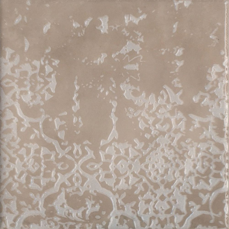 Декор Адриатика 4 бежевый глянцевый 20x20x0,69