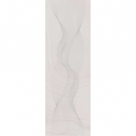 Декор Веро розовый светлый глянцевый обрезной 40x120x1