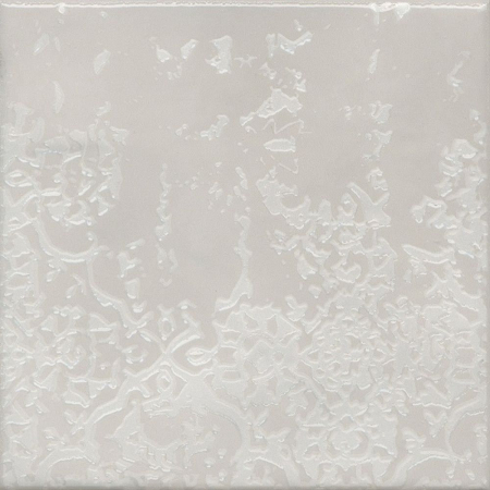 Декор Адриатика 4 серый глянцевый 20x20x0,69