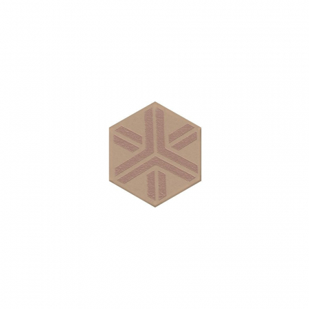 Декор Агуста оранжевый матовыи 5,2x6