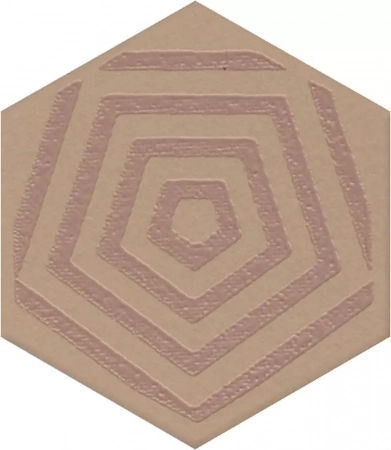 Декор Агуста оранжевый матовый 6x5,2x0,69