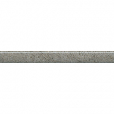 Бордюр Каприччо серый глянцевый 20х2