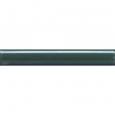 Бордюр Багет Салинас зеленый глянцевый 15х2