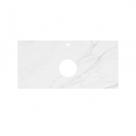 Спец. изделие декоративное для накладных раковин Монте Тиберио 100 см, белый натуральный