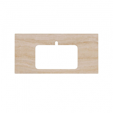 Спец. изделие декоративное для раковин, встраиваемых сверху Риальто 100 см, бежевый натуральный