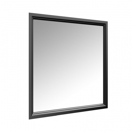 Зеркало POMPEI 80, черное глянцевое
