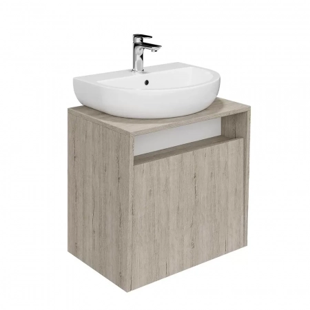 Тумба PRO подвесная 1 ящик 60, дуб Орегон