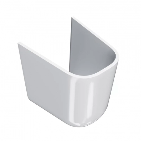 Полупьедестал PRO подвесной, белый глянцевый