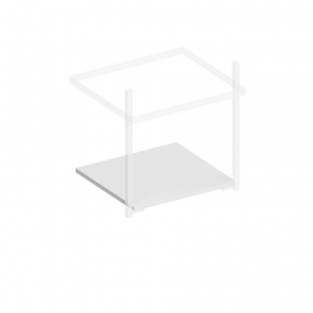 Полка для структур PRO 50, белая матовая