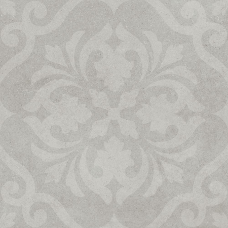 Декор Монсеррат серый светлый матовый обрезной 60х60