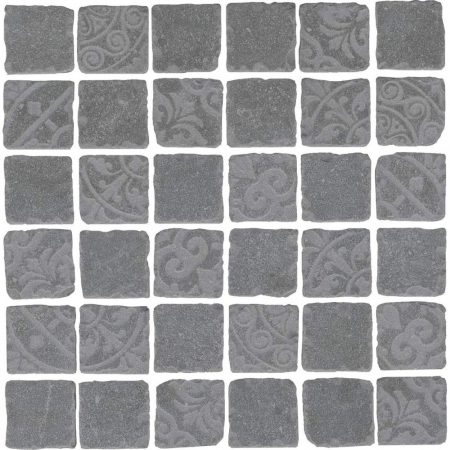 Декор Про Фьюче серый темный мозаичный 30х30