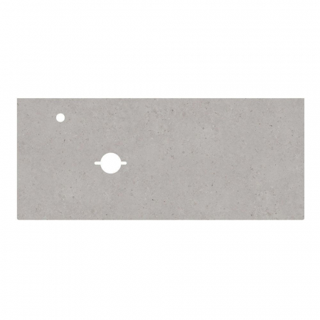 Спец. изделие декоративное для накладных раковин SAFI Риккарди 120 см, серый светлый матовый