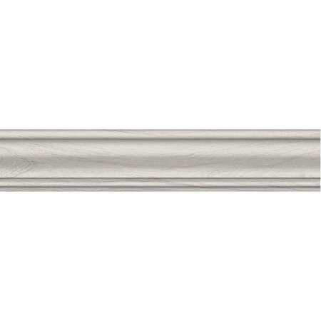 Плинтус Монтиони белый матовый 39,6х8