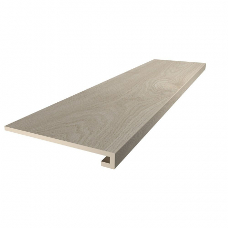 Ступень Монтиони бежевый светлый матовый обрезной 33х120