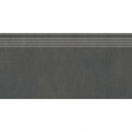 Ступень Гварди антрацит матовый обрезной 30x60x0,9