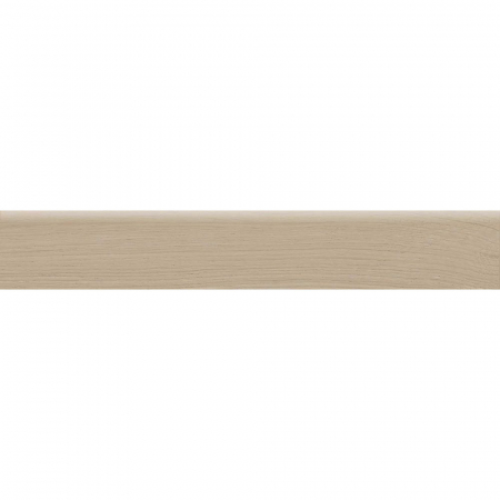 Плинтус Альберони бежевый светлый матовый обрезной 60x9,5x0,9