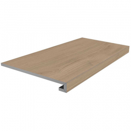 Ступень клееная Альберони бежевый матовый обрезной 33x60x0,9