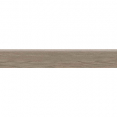 Плинтус Альберони коричневый светлый матовый обрезной 60x9,5x0,9