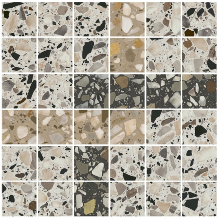 Декор Бричиола 2 мозаичный лаппатированный 30х30