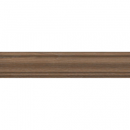 Плинтус Тровазо коричневый светлый матовый 39,8x8x1,55