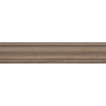 Плинтус Тровазо бежевый тёмный матовый 39,8x8x1,55