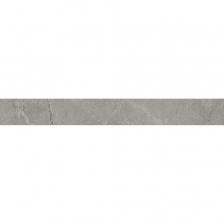 Плинтус Риальто дымчатый матовый обрезной 80x9,5x0,9