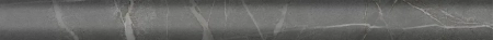 Бордюр Буонарроти серый темный матовый обрезной 30x2,5x1,9