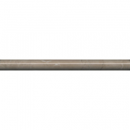 Бордюр Серенада бежевый тёмный глянцевый обрезной 30х2,5