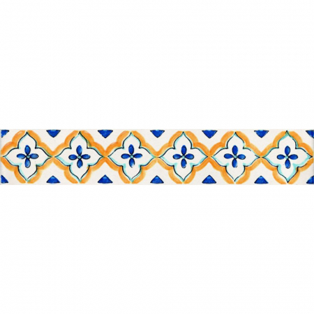 Бордюр Капри майолика глянцевый 20х3,6
