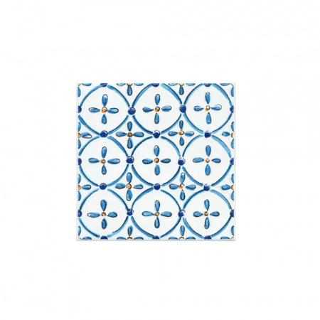 Вставка Капри майолика 9,8x9,8x0,7