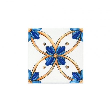 Вставка Капри майолика 9,8х9,8