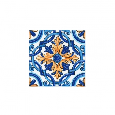 Вставка Капри майолика 9,8x9,8x0,7