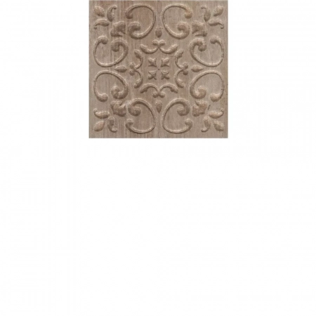 Вставка Браш Вуд коричневый 9,9x9,9x0,8