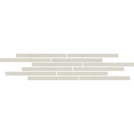 Декор Карму мозаичный бежевый светлый матовый 75х15