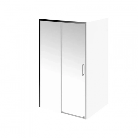 Душевая дверь VETRO, раздвижная, 120х195, хром