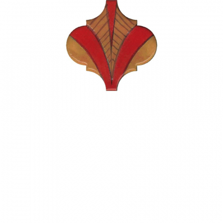 Декор Авейру 3 глянцевый 6,5х6,5