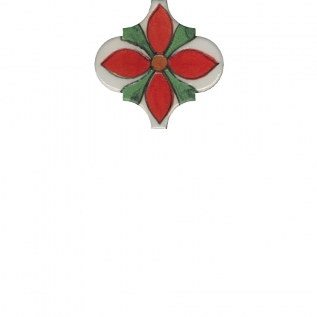 Декор Авейру 6 глянцевый 6,5х6,5