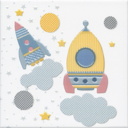 Декор Бон Вояж Ракета 20х20