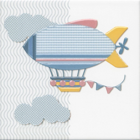 Декор Бон Вояж Дирижабль 20х20